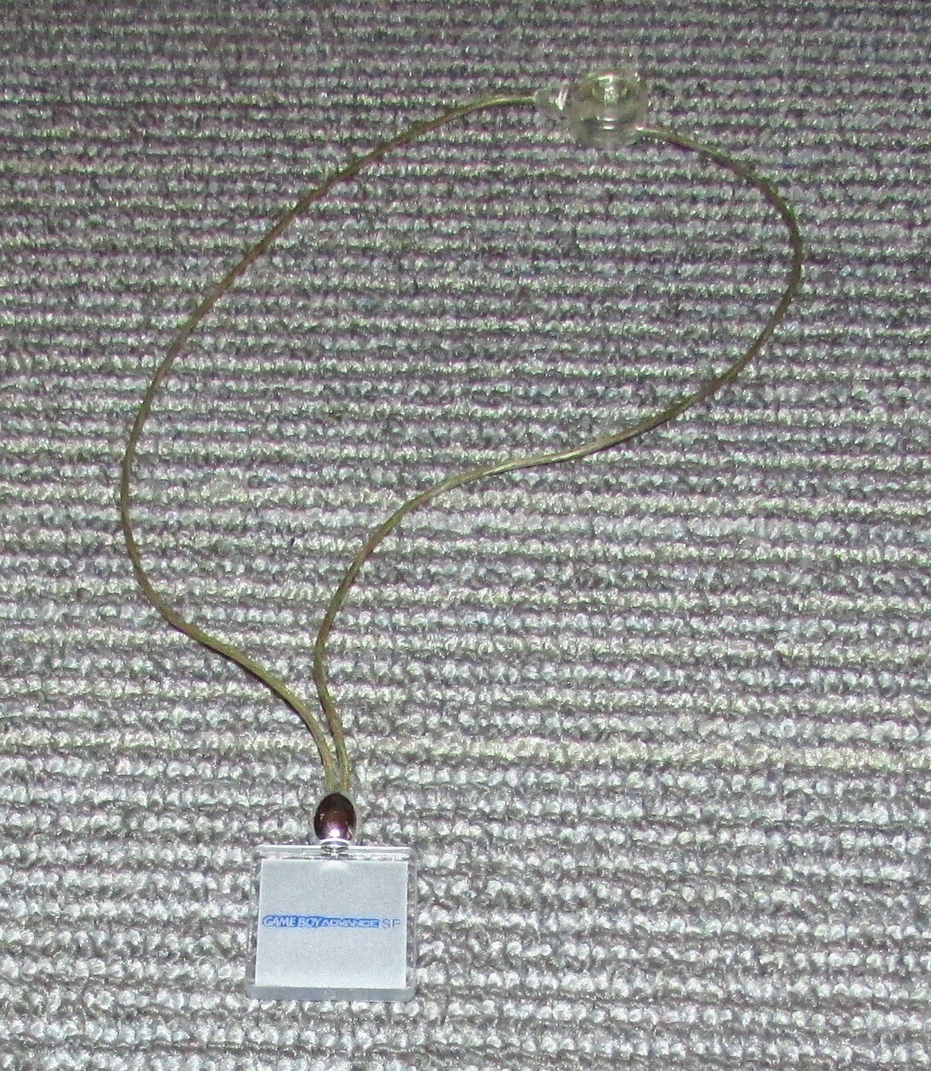 Rare Light Up Nintendo Game Boy Advance SP Promotional Chain Necklace Authentic