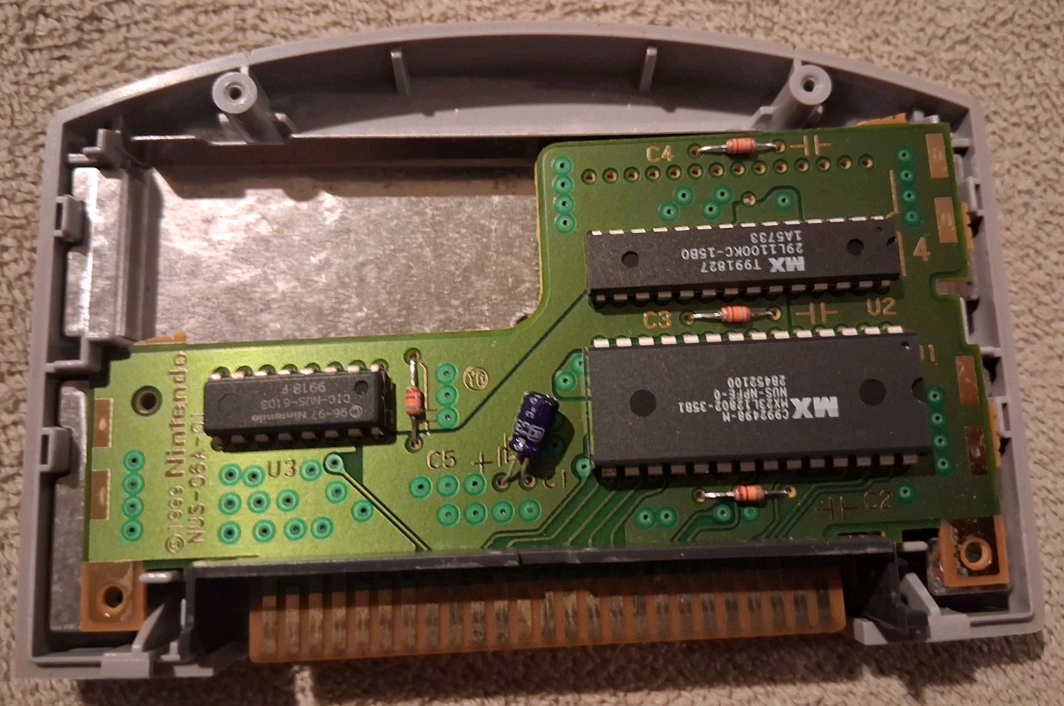 Authentic Pokémon Snap Nintendo64 Tested Working OEM Cartridge Back Label Damage