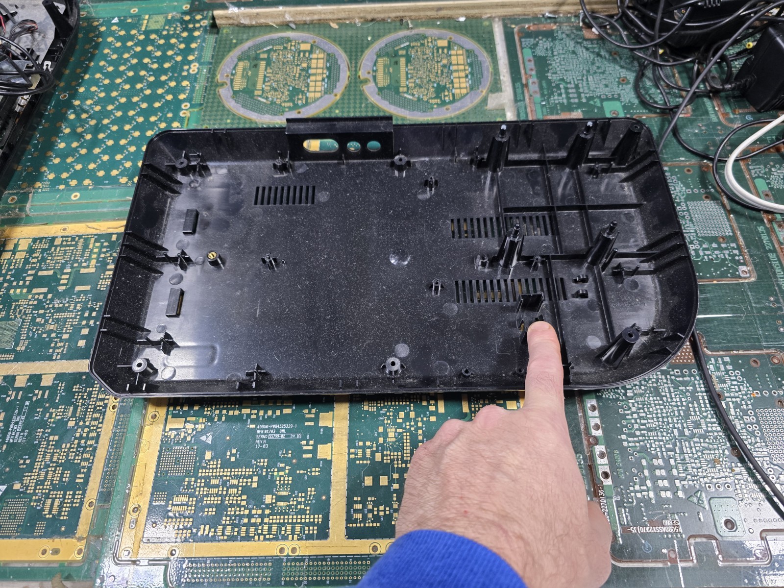 SEGA CD **MK-4102 ONLY** EXACT LABELED BOTTOM CASE #1-INTACT-JUST OK-READ ALL