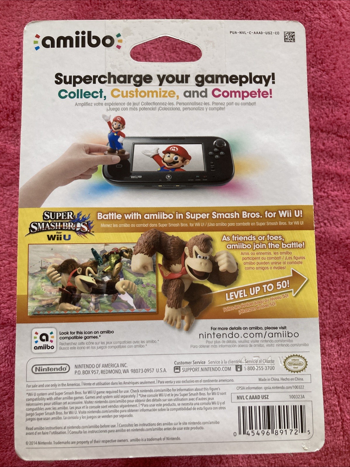 DONKEY KONG amiibo CIB