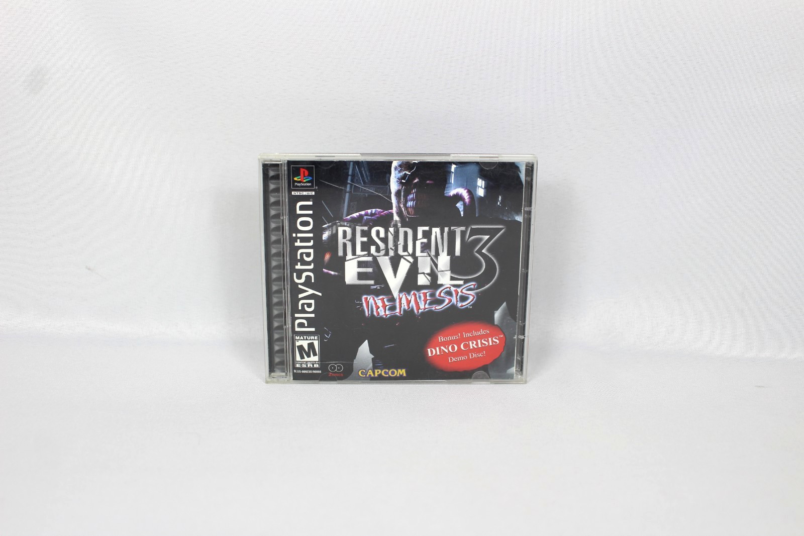 RESIDENT EVIL 3 NEMESIS PLAYSTATION 1 GAME W/DEMO DISC & REGISTRATION CARD