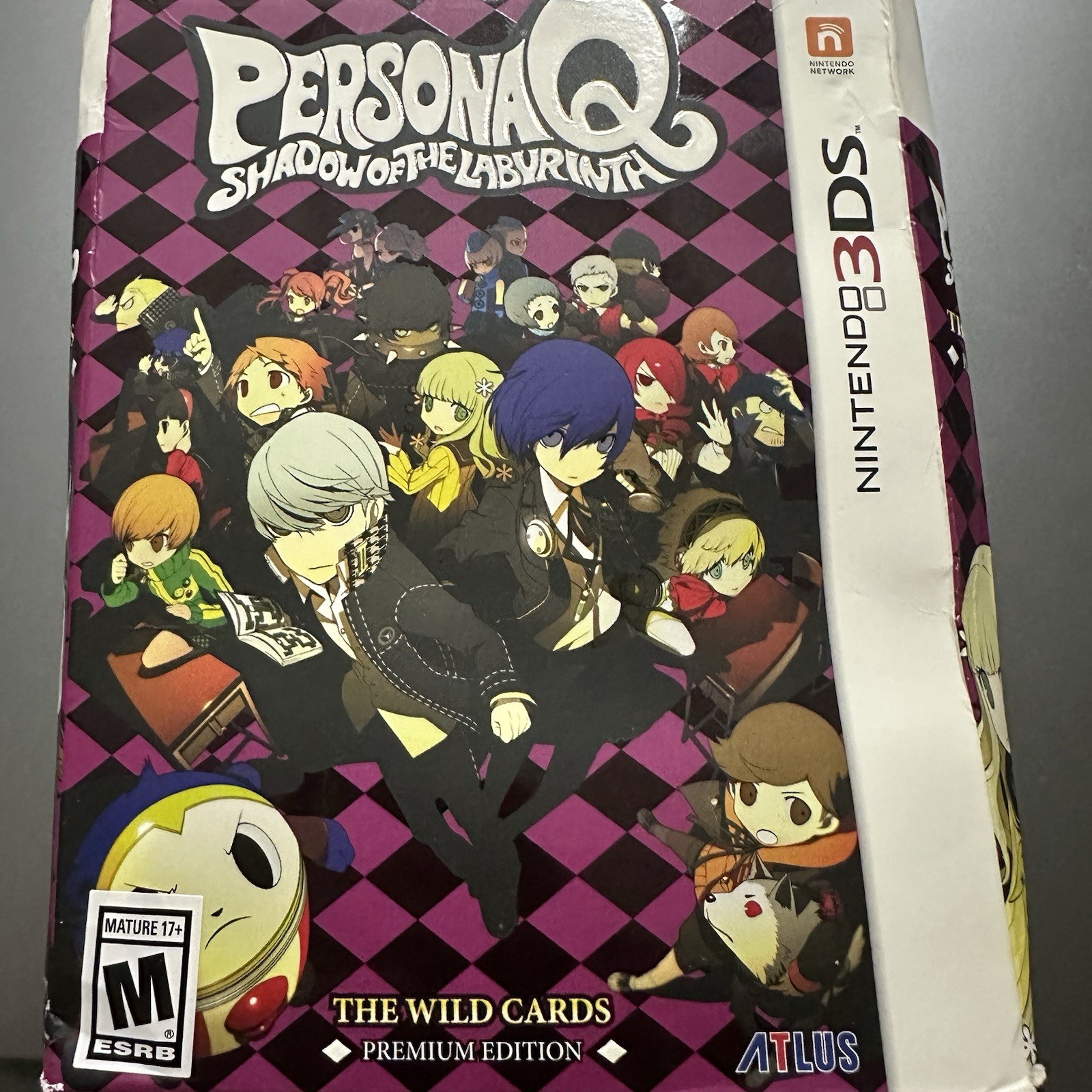 Persona Q Shadow Of The Labyrinth Wild Cards Premium Edition NO GAME Read