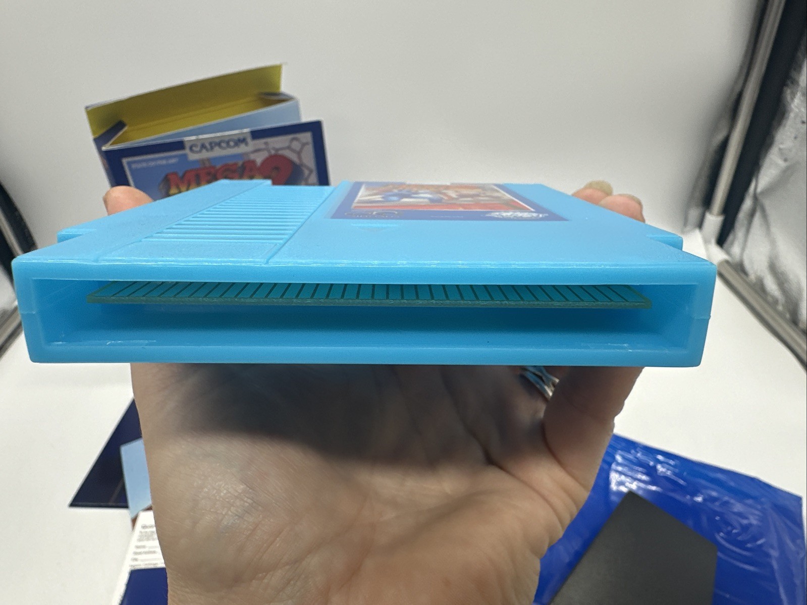 Mega Man 2 NES – 30th Anniversary iam8bit Blue Legacy Cartridge Collection