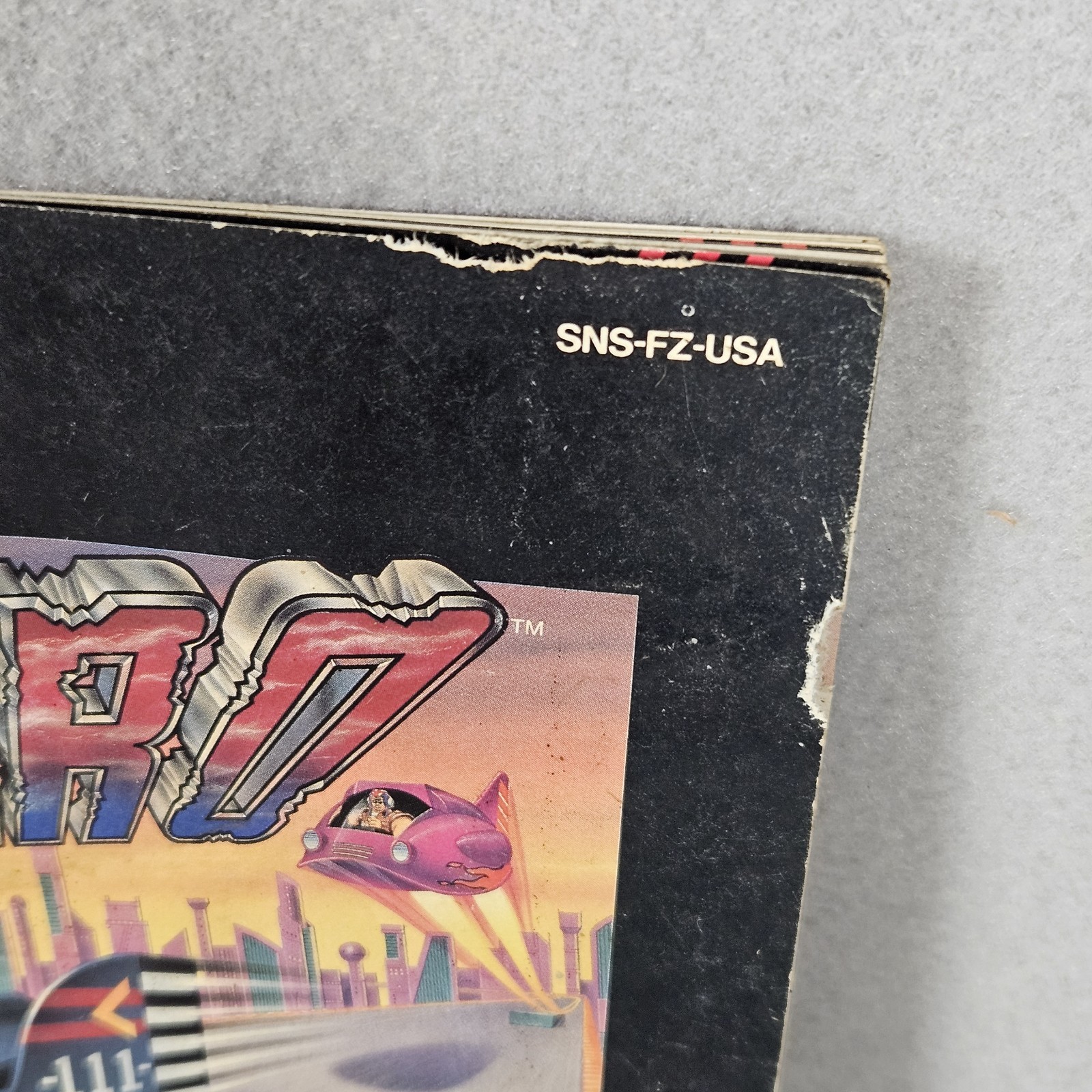 Super Metroid & F-Zero SNES Manual Lot Authentic Original Instruction Booklets