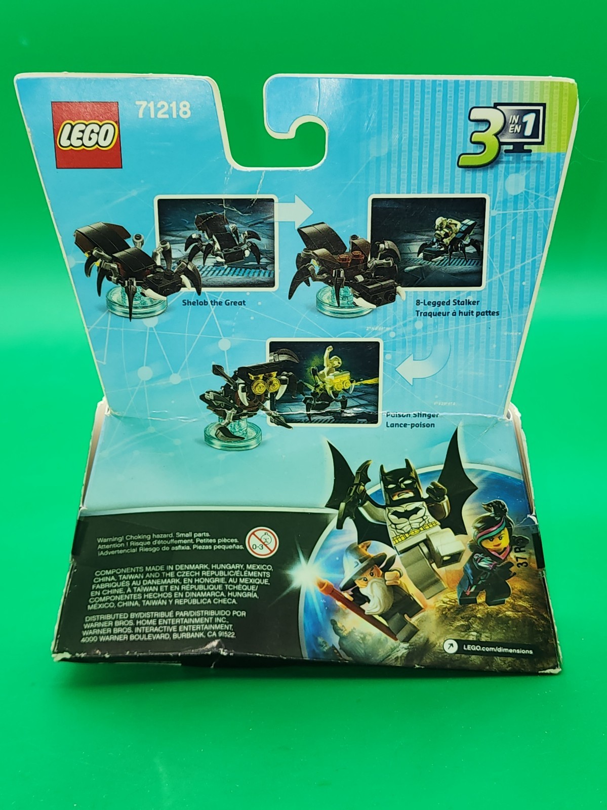 LEGO Dimensions Lord Of The Rings Gollum & Shelob The Spider Fun Pack 71218 FF26