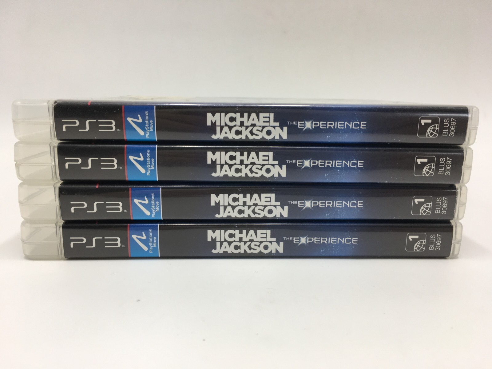 Lot of 4 – Michael Jackson The Experience (Sony PlayStation 3, PS3) w/ Manuals