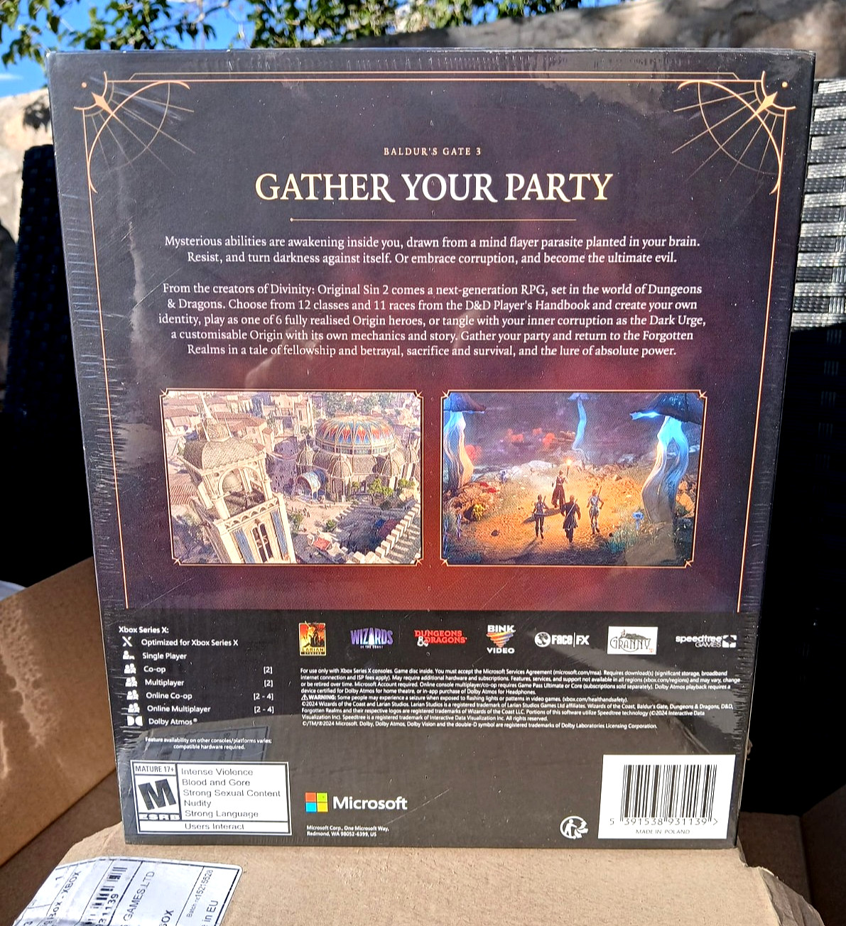 Baldur’s Gate 3 Physical Deluxe Edition Big-Box Limited Exclusive English – Xbox