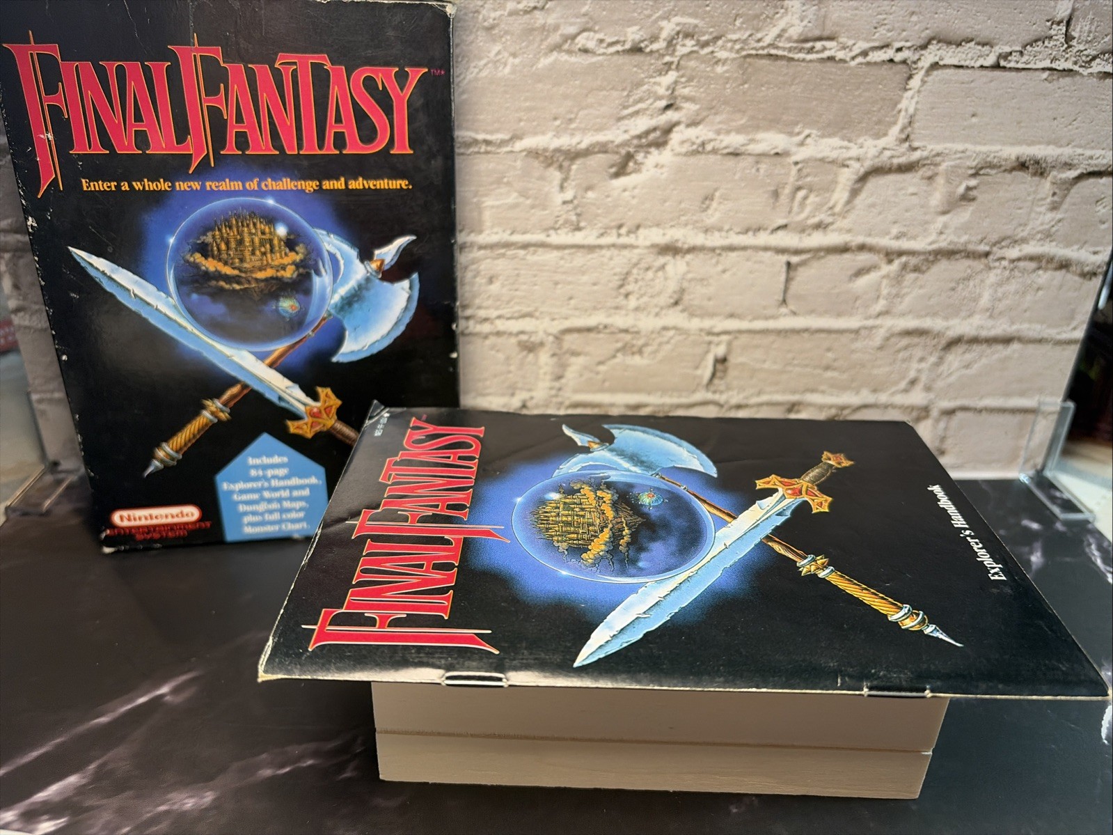 NES Nintendo – Final Fantasy (OG) – CIB & Both Maps -T&W – Everything is OEM
