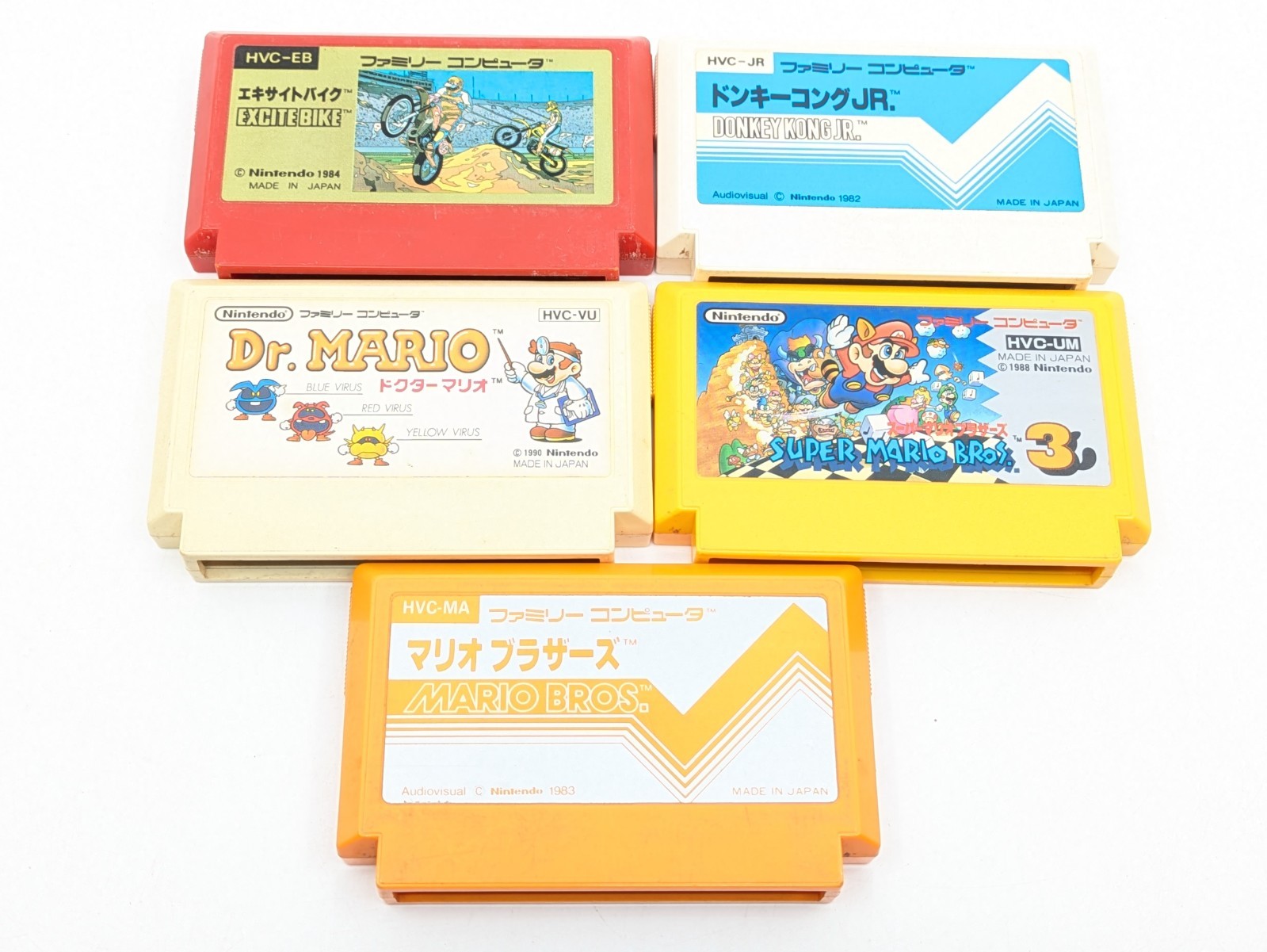 Sharp Twin Famicom AN-500R Red/Black | New Belt | Fully Tested 5 Games