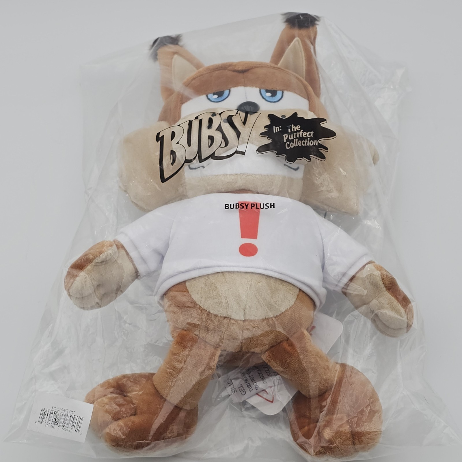 Bubsy In: The Purrfect Collection Plush Limited Run Games Official Atari 16″