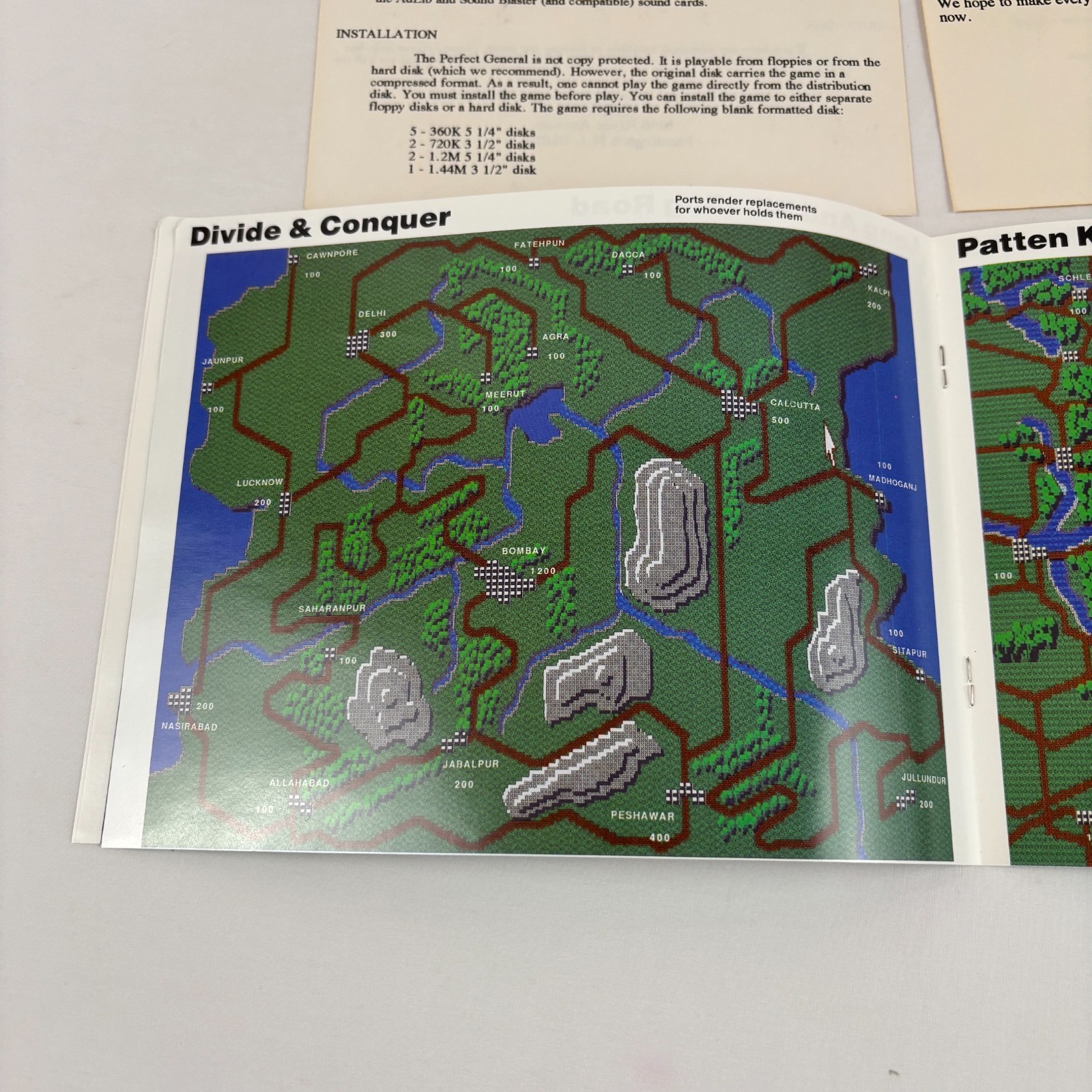 The Perfect General (PC, 1991) 3.5″ Floppy, Big Box