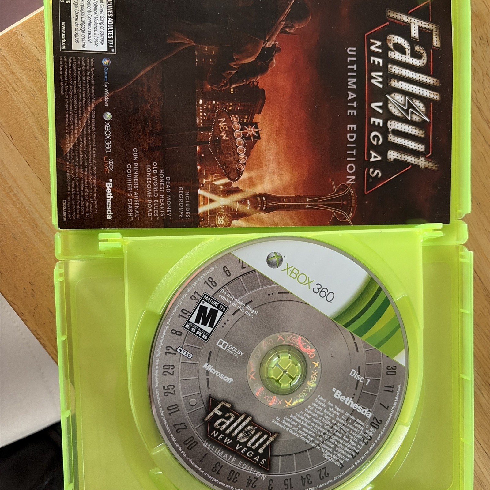 Fallout: New Vegas – 2012 Ultimate Edition Xbox 360 – complete excellent cond