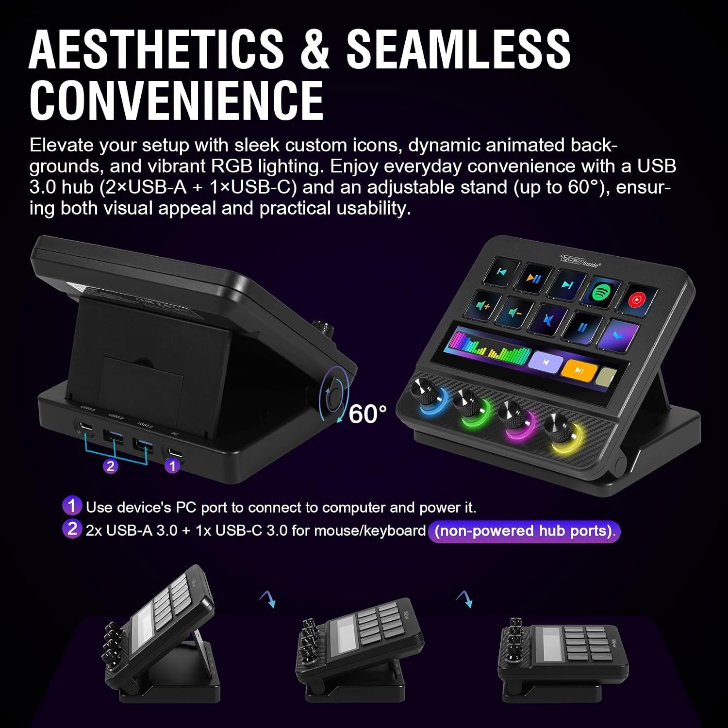 USB Soundboard & Stream Controller for Gamers, Streamers