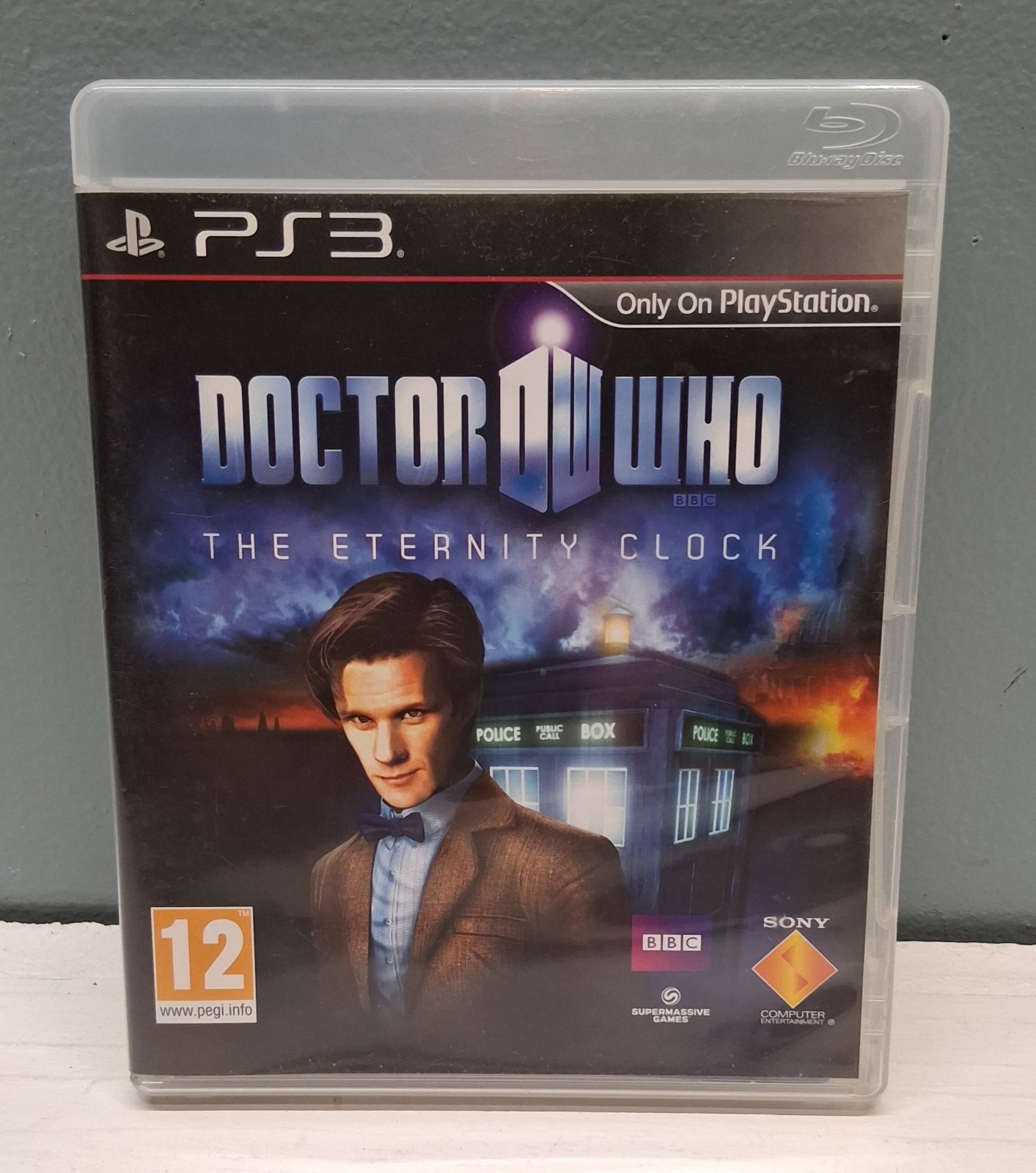 2012 Sony PlayStation PS3 Doctor Who The Eternity Clock Video Game W/ Manual