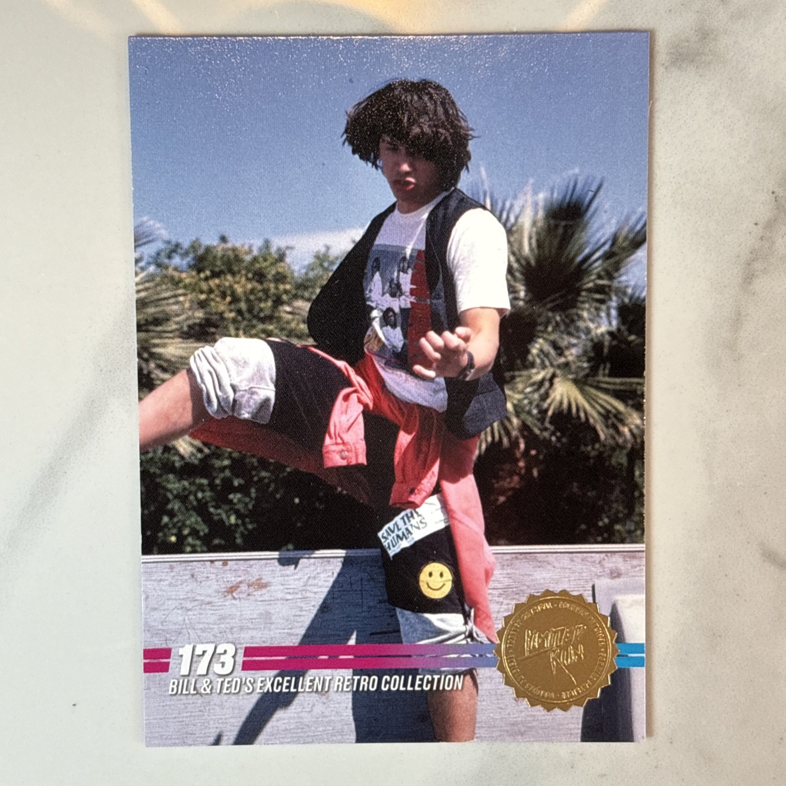 Bill & Ted’s Excellent Retro – Limited Run Games Trading Card – 173 Gold Foil