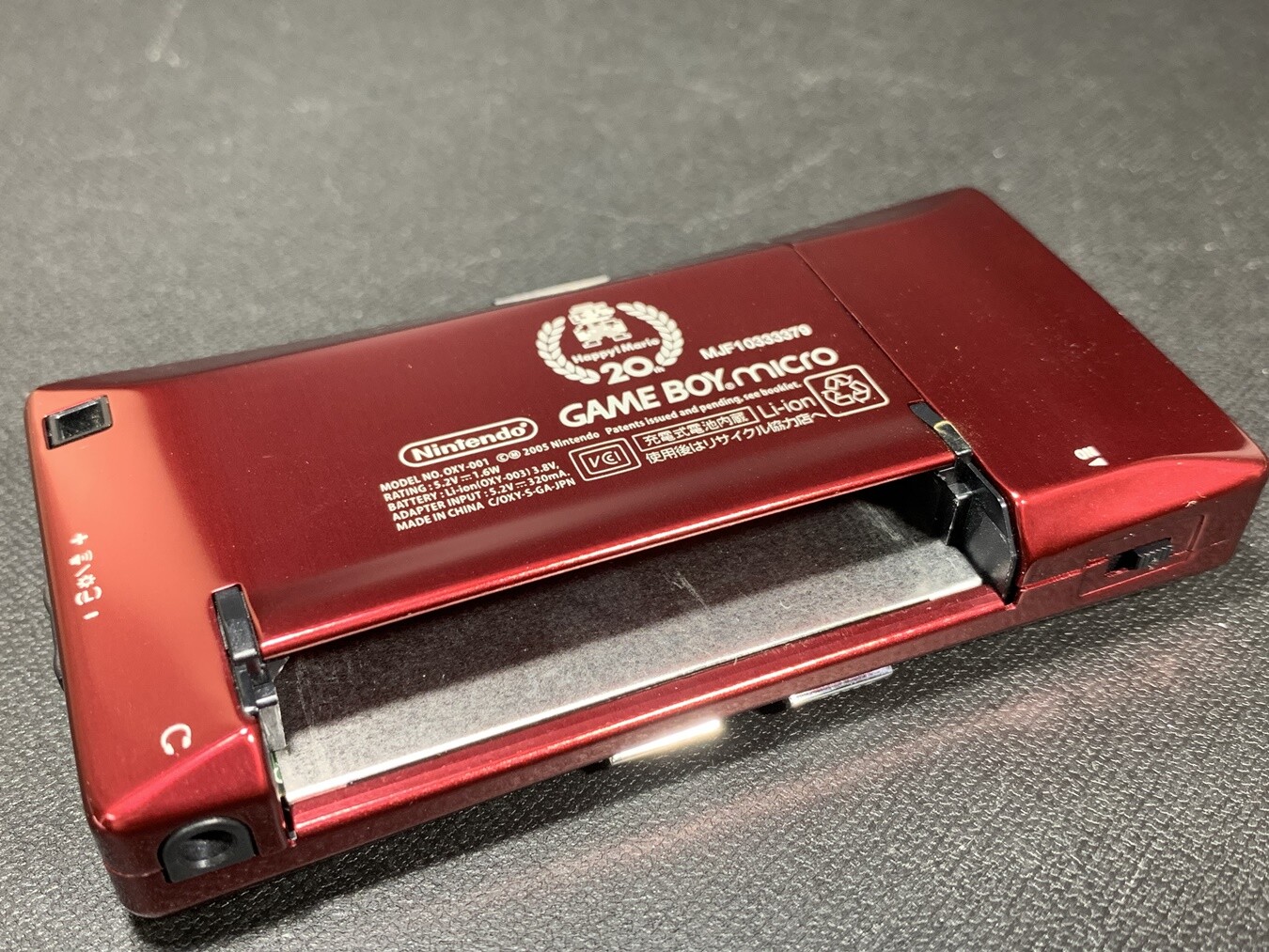 Nintendo Gameboy Game Boy Micro Famicom Color NES Console 20th with soft Japan