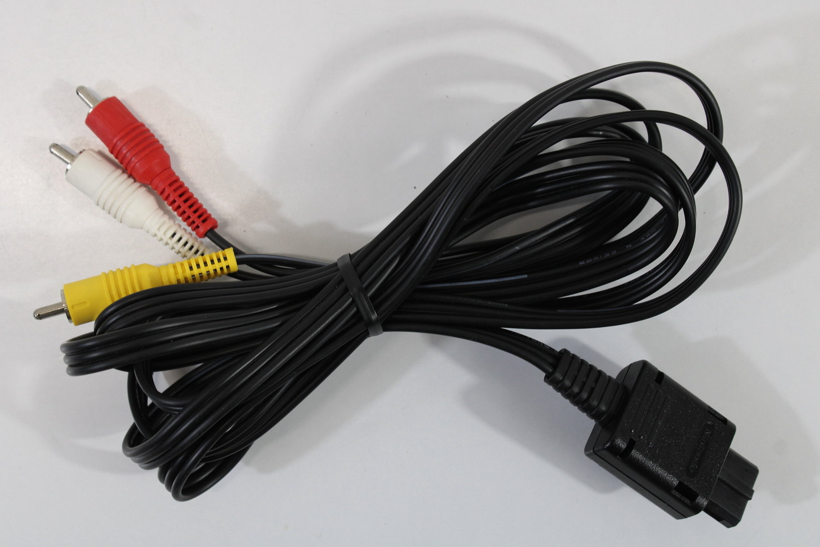 Official Super Nintendo SNES Gamecube N64 AV Video Cable RCA Famicom OEM TESTED
