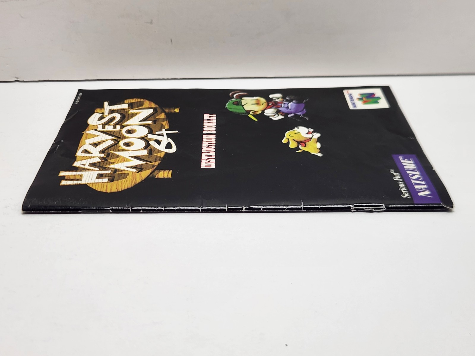 Harvest Moon 64 Nintendo 64 N64 Cart & Manual Authentic Tested
