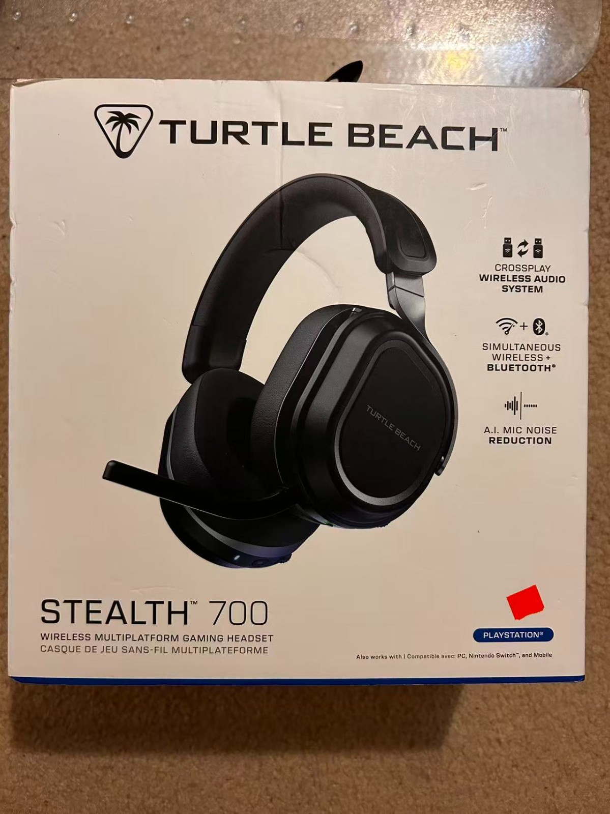 Turtle Beach Stealth 700 Gen 3 Wireless Headset – PlayStation/PC/Mobile New