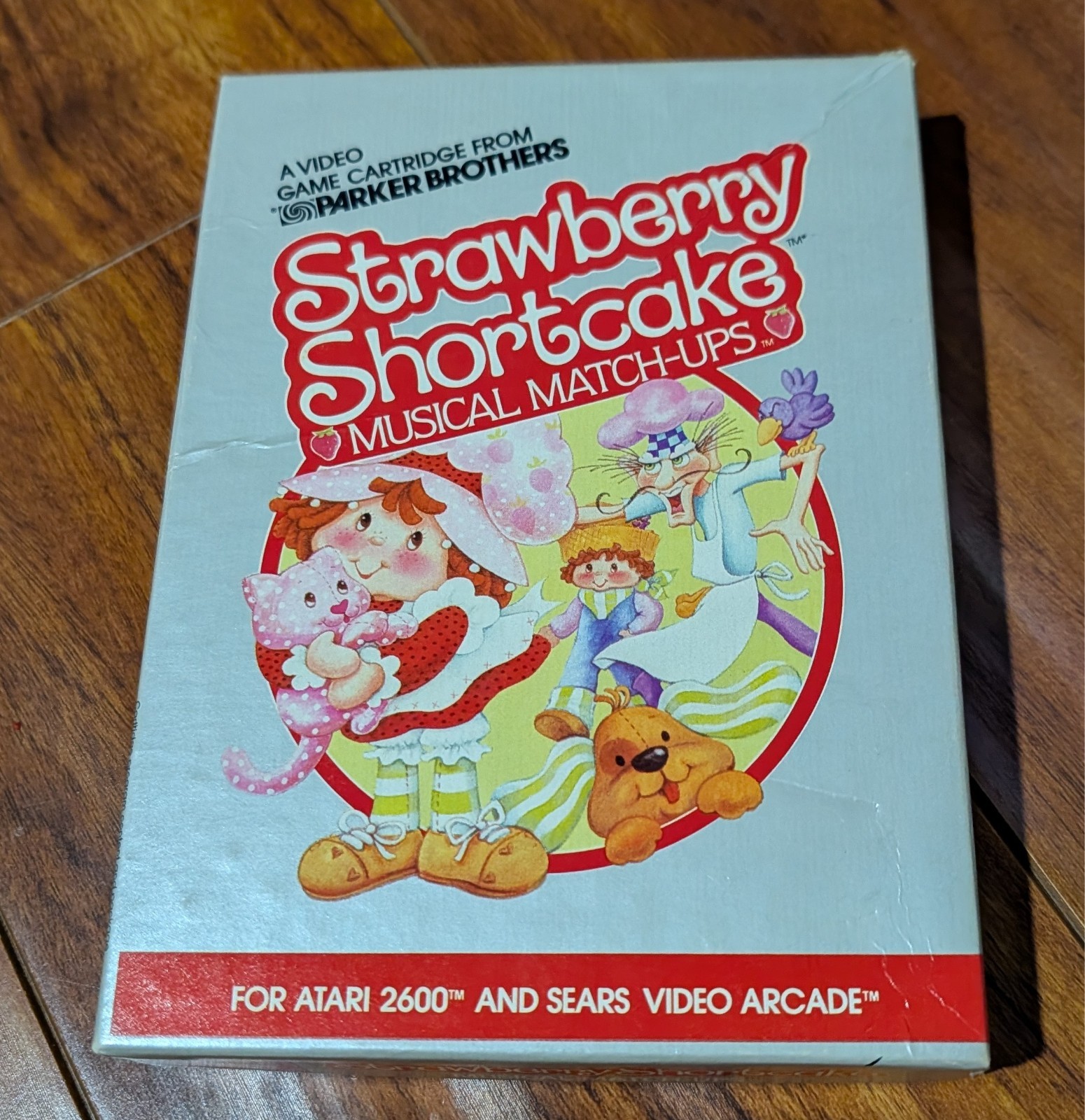 Atari 2600 – Strawberry Shortcake (1983) – Musical Match-Ups – Tested/Working
