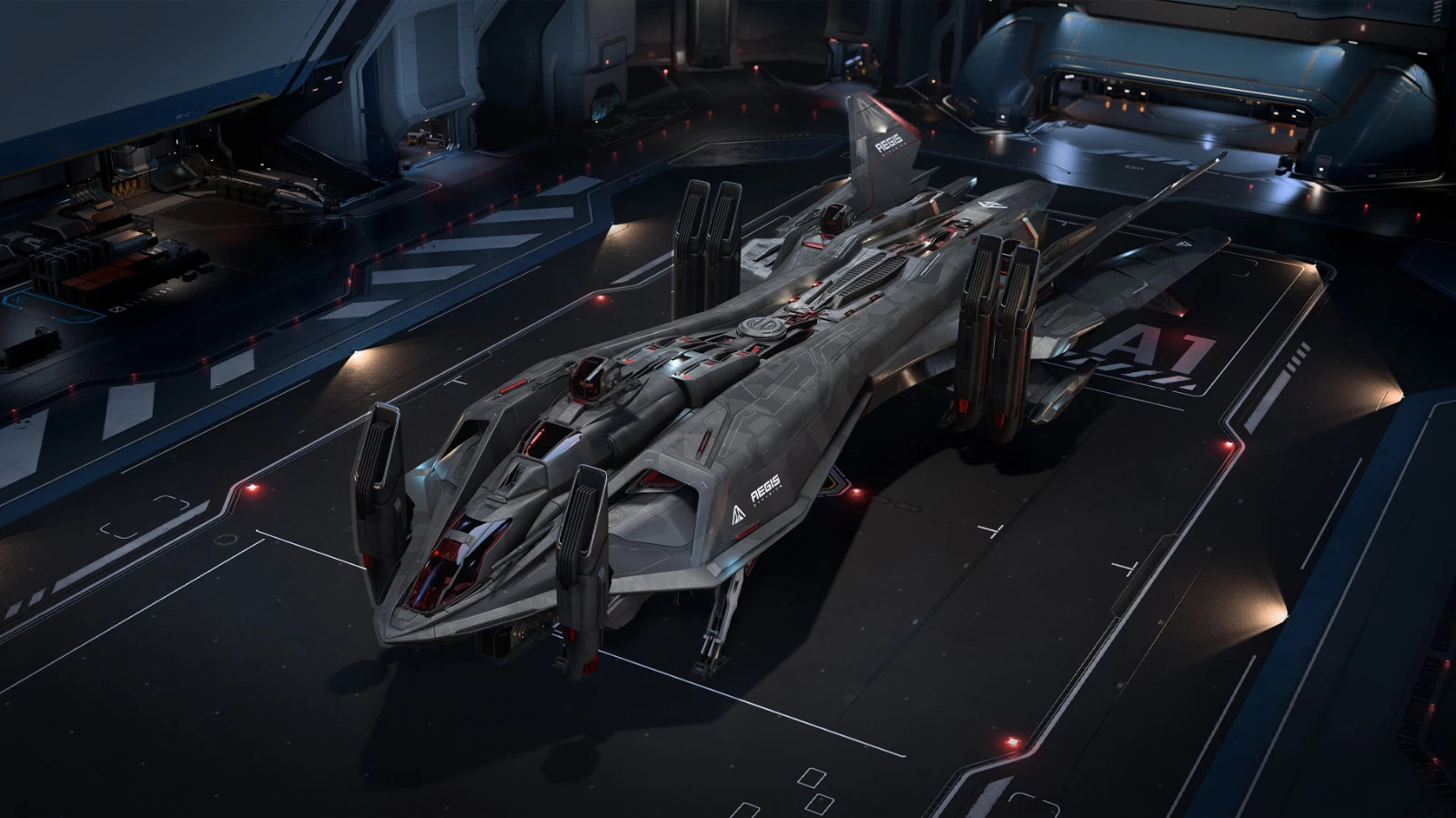 STAR CITIZEN – ADD-ONS – AEGIS RETALIATOR – S5 BOMB RACK WEAPON KIT
