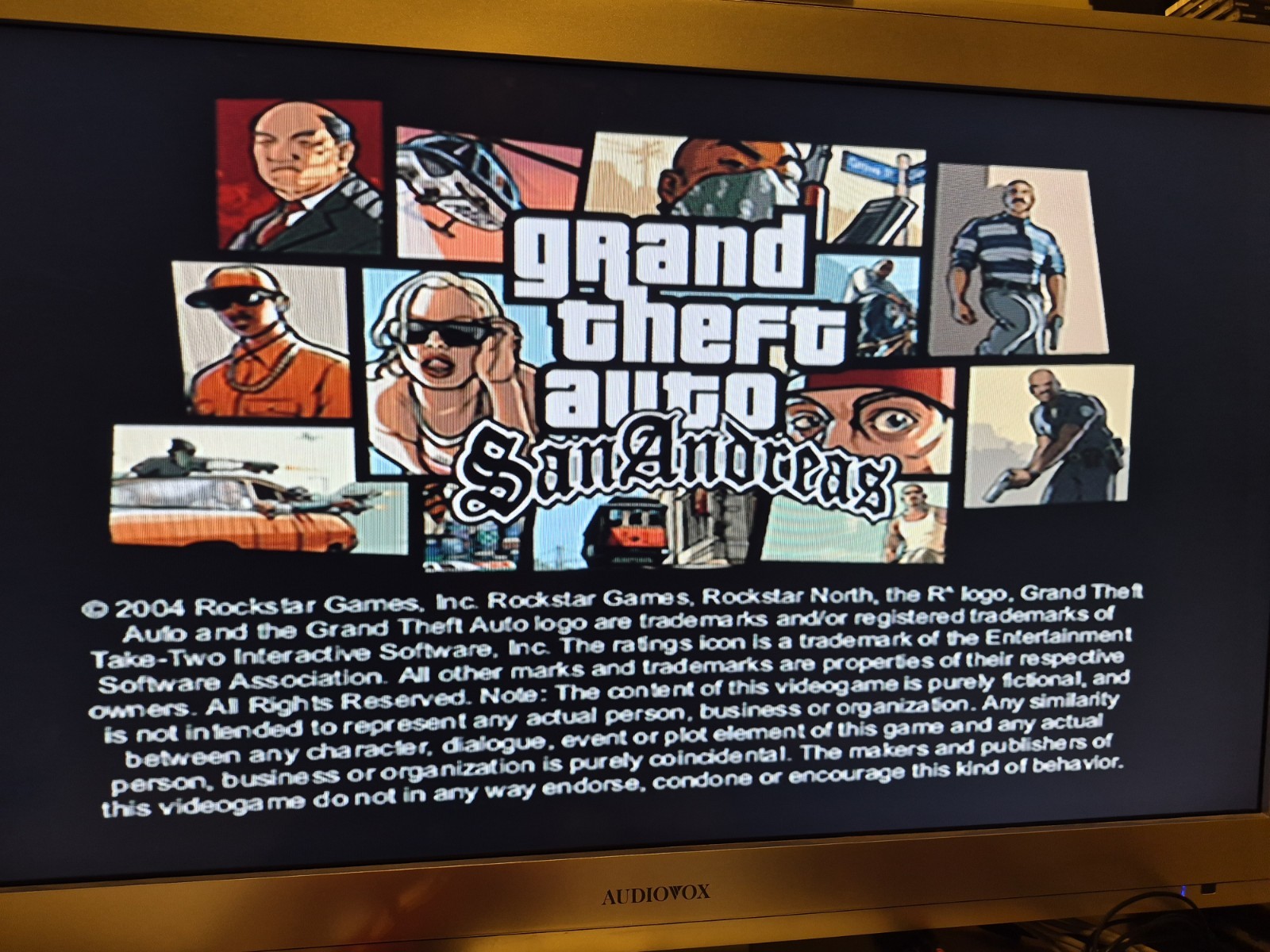 Grand Theft Auto San Andreas PlayStation 2 PS2 No Manual