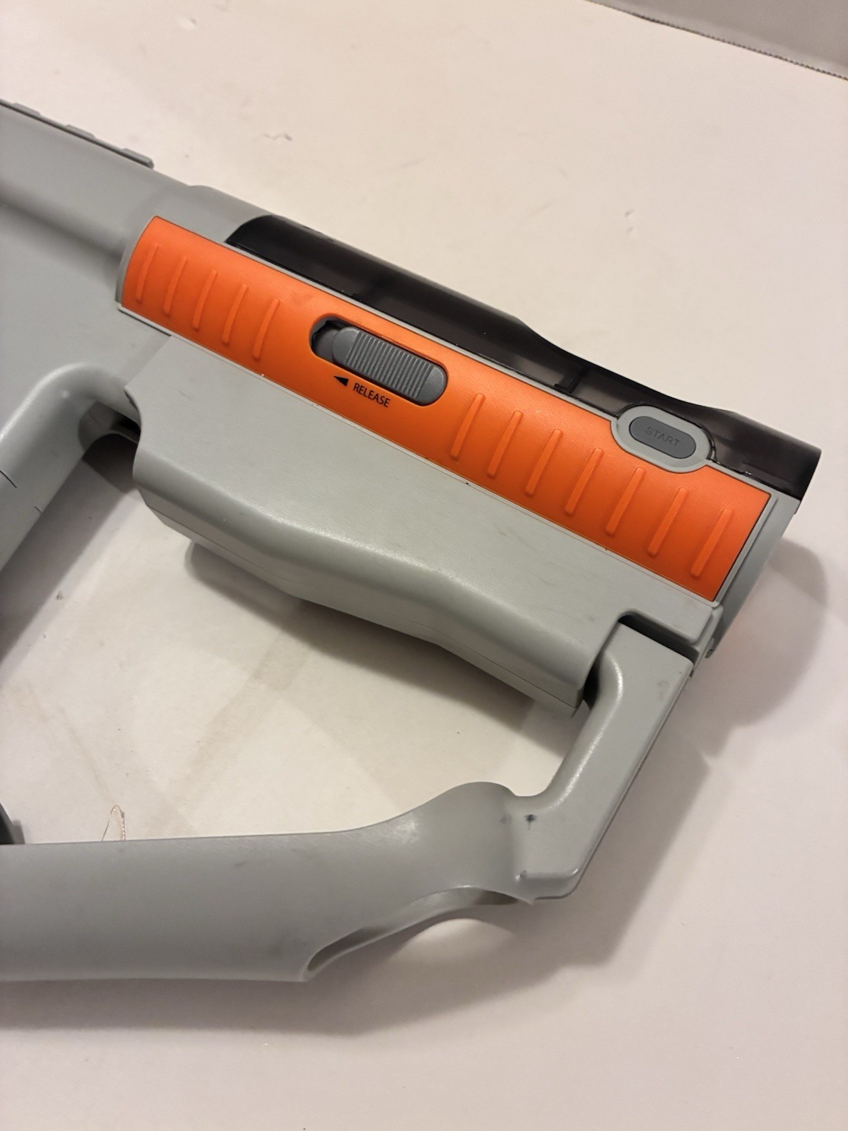 PlayStation Move Sharp Shooter Gun Controller Gray Orange Black for PS3