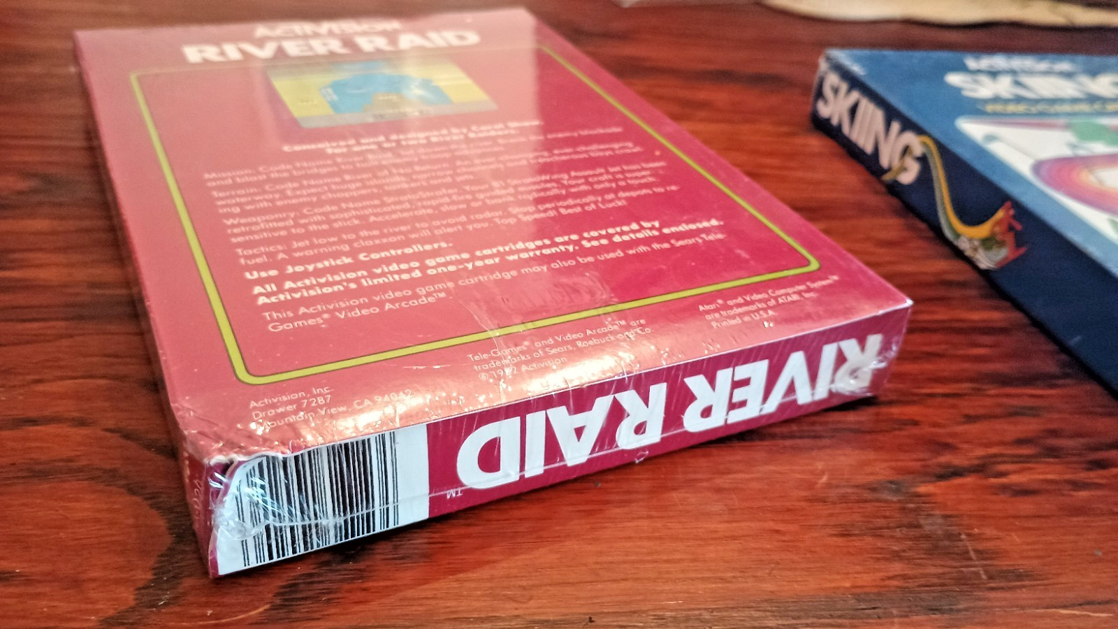 Atari 2600 River Raid & Skiing NEW & SEALED