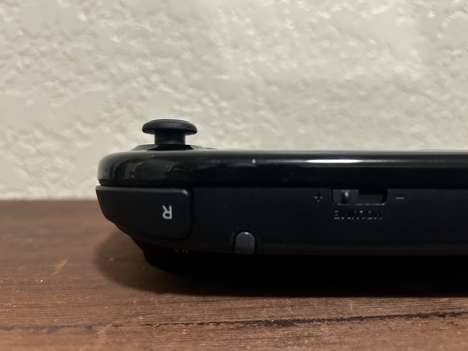 WII U GAMEPAD CONTROLLER BLACK with STYLUS WUP-010 GAMEPAD- TESTED WORKING