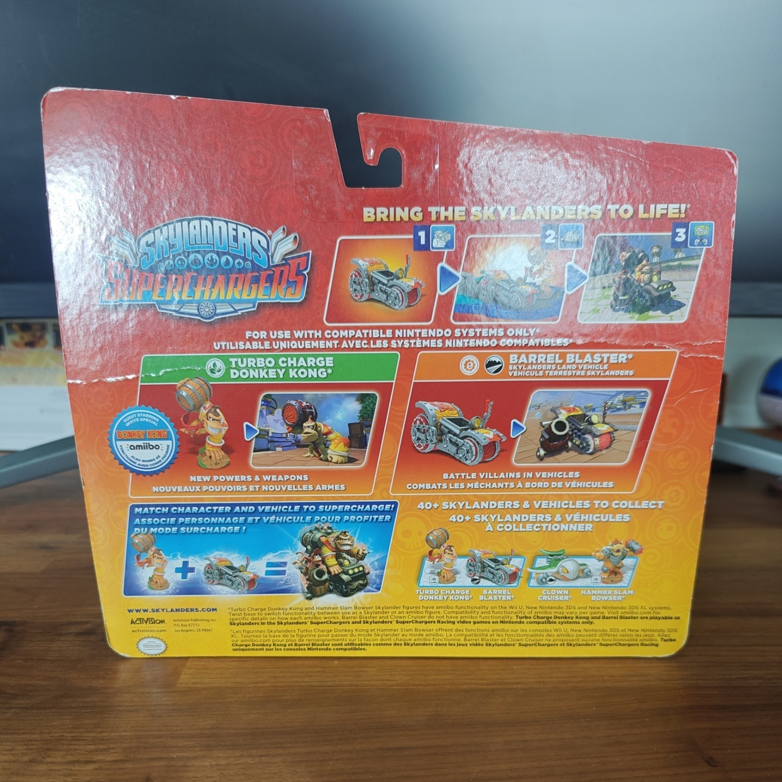 Skylanders – Superchargers Turbo Charge Donkey Kong & Barrel Blaster Combo Pack