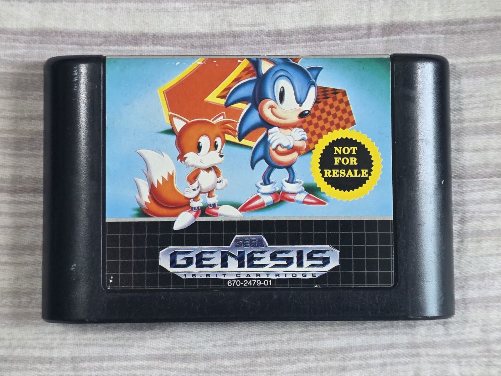 Sega Genesis 16-Bit Console Bundle – 2 Controllers, Games, Cables – Parts/Repair