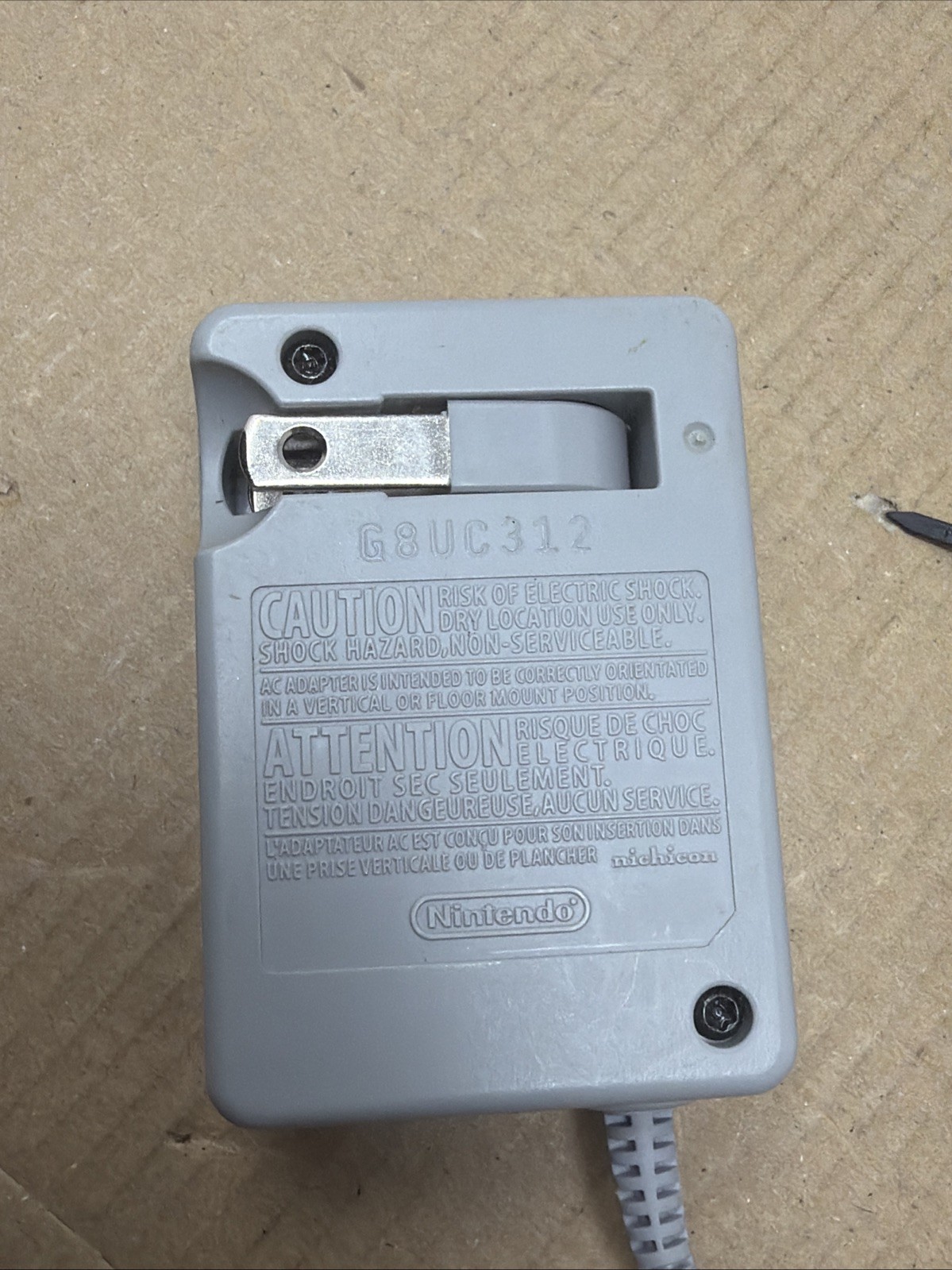 Official Nintendo OEM Wall Charger AC Adapter WAP-002 Nintendo 3DS, 3DS, 2DS DSi