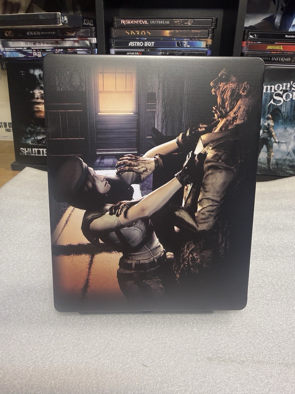 Resident Evil Origins Collection Custom Steelbook/Steelup Case PS5/Xbox (No Game