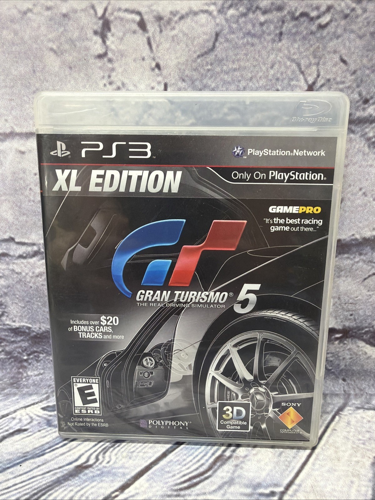 Gran Turismo 5 XL Edition Sony PlayStation 4 PS3 2012 CIB Complete Video Game