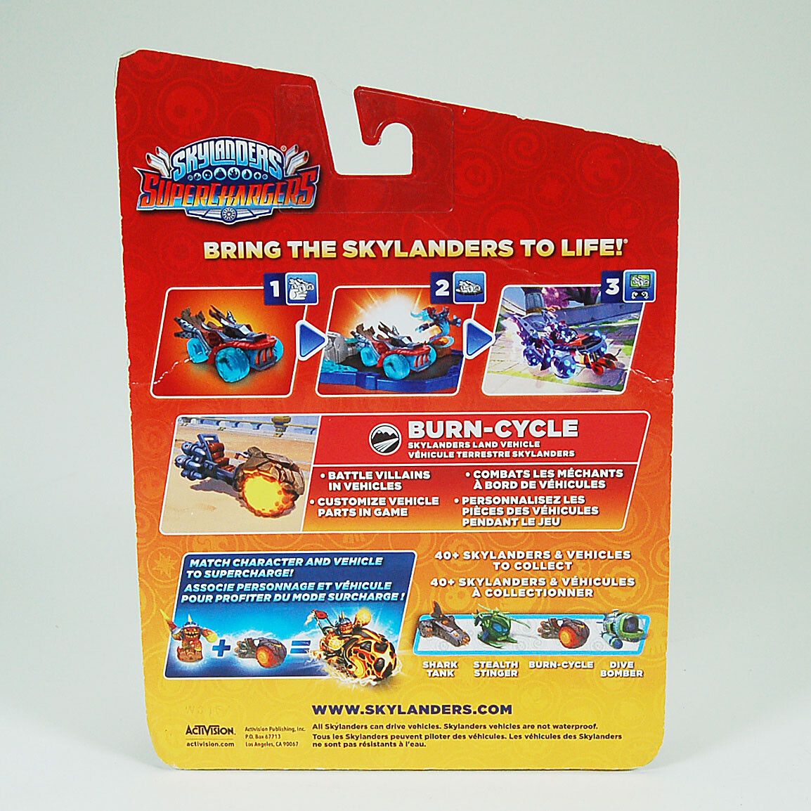 Skylanders Superchargers BURN-CYCLE Land Vehicle Pack PS3 PS4 XBOX 360