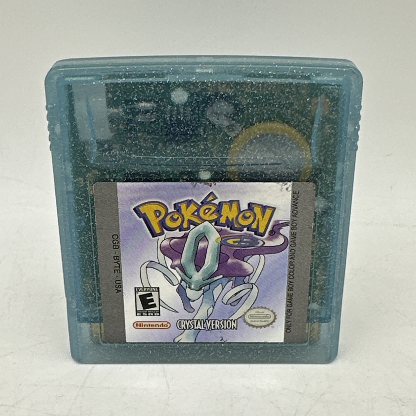 Pokemon Crystal Version Authentic Nintendo Gameboy, Tested Working – NEW BATTERY