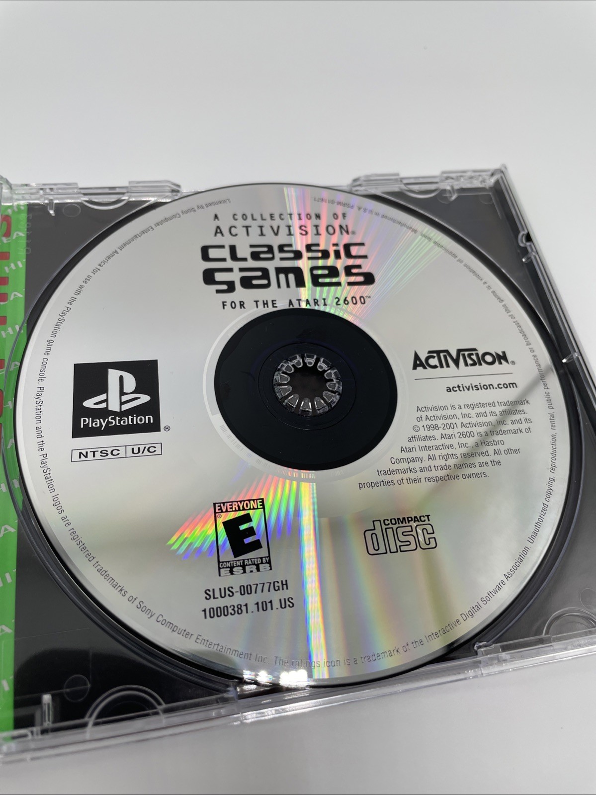 Activision Classics PS1 PlayStation 1 Complete CIB + Registration Card GH