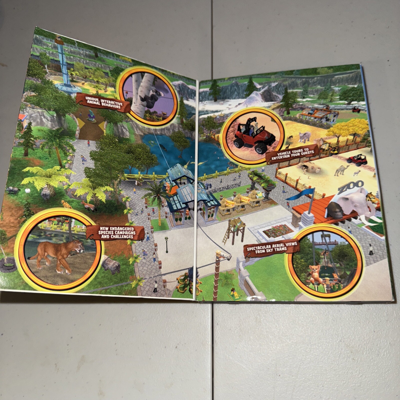Zoo Tycoon 2 Endangered Species Expansion Pack w/ Case & Instructions Complete