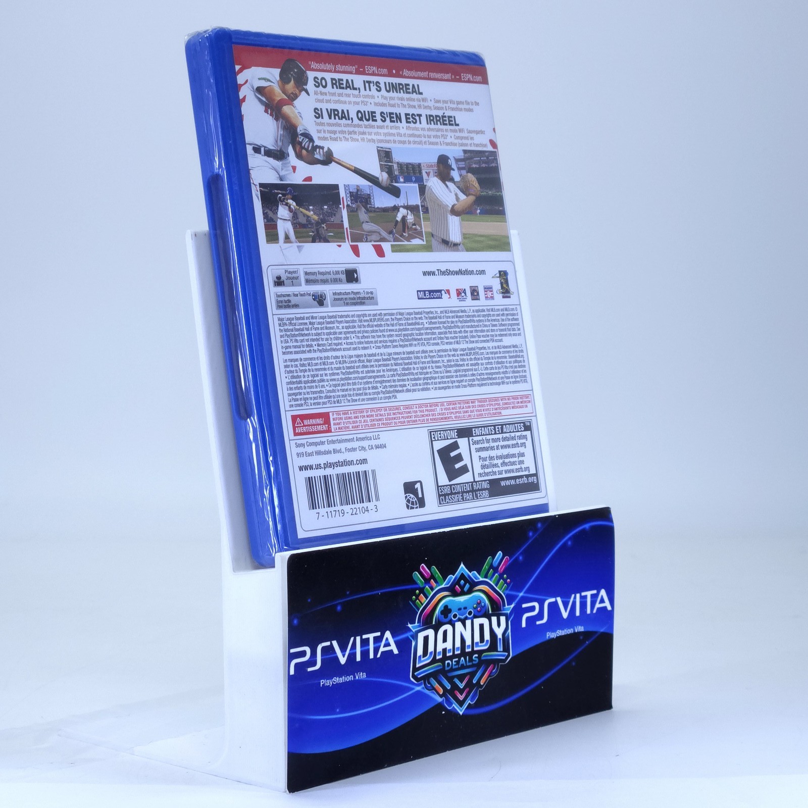 MLB 12: The Show Jose Bautista Variant Cover PS Vita Brand New – Playstation Vi