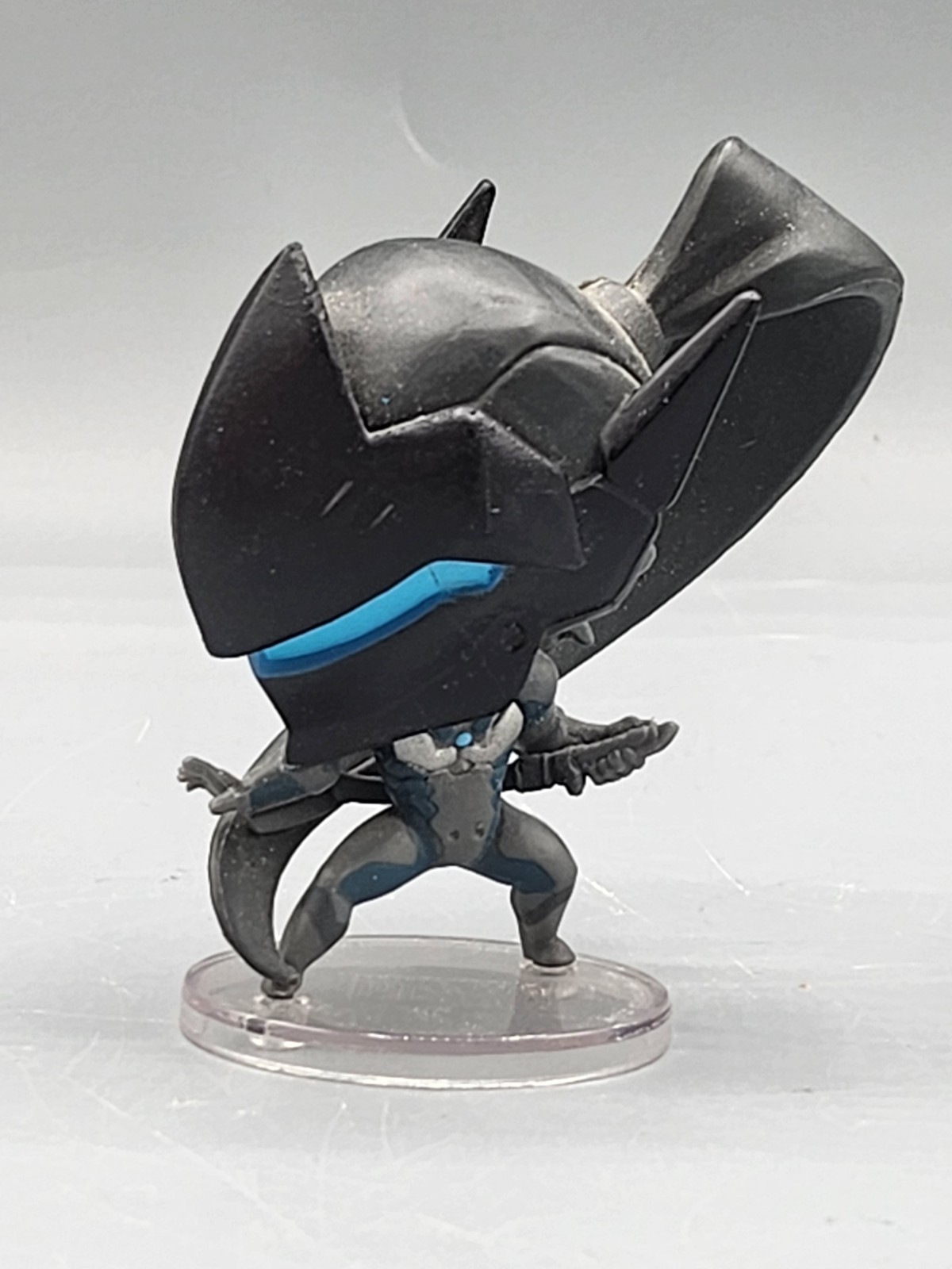 Blizzard Overwatch Cute But Deadly Series 4 Carbon Fiber Genji Figure w Stand