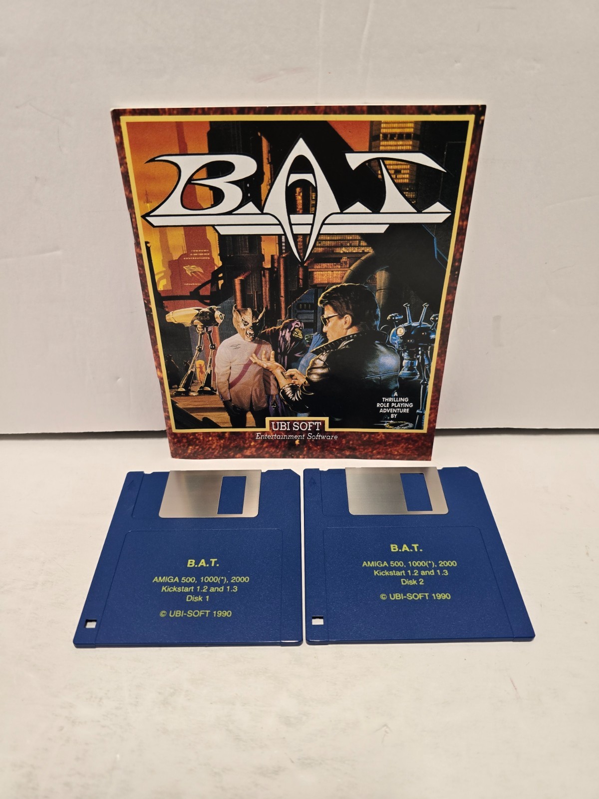 B.A.T. Bureau of Astral Troubleshooters w/ Manual 3.5″ Commodore Amiga