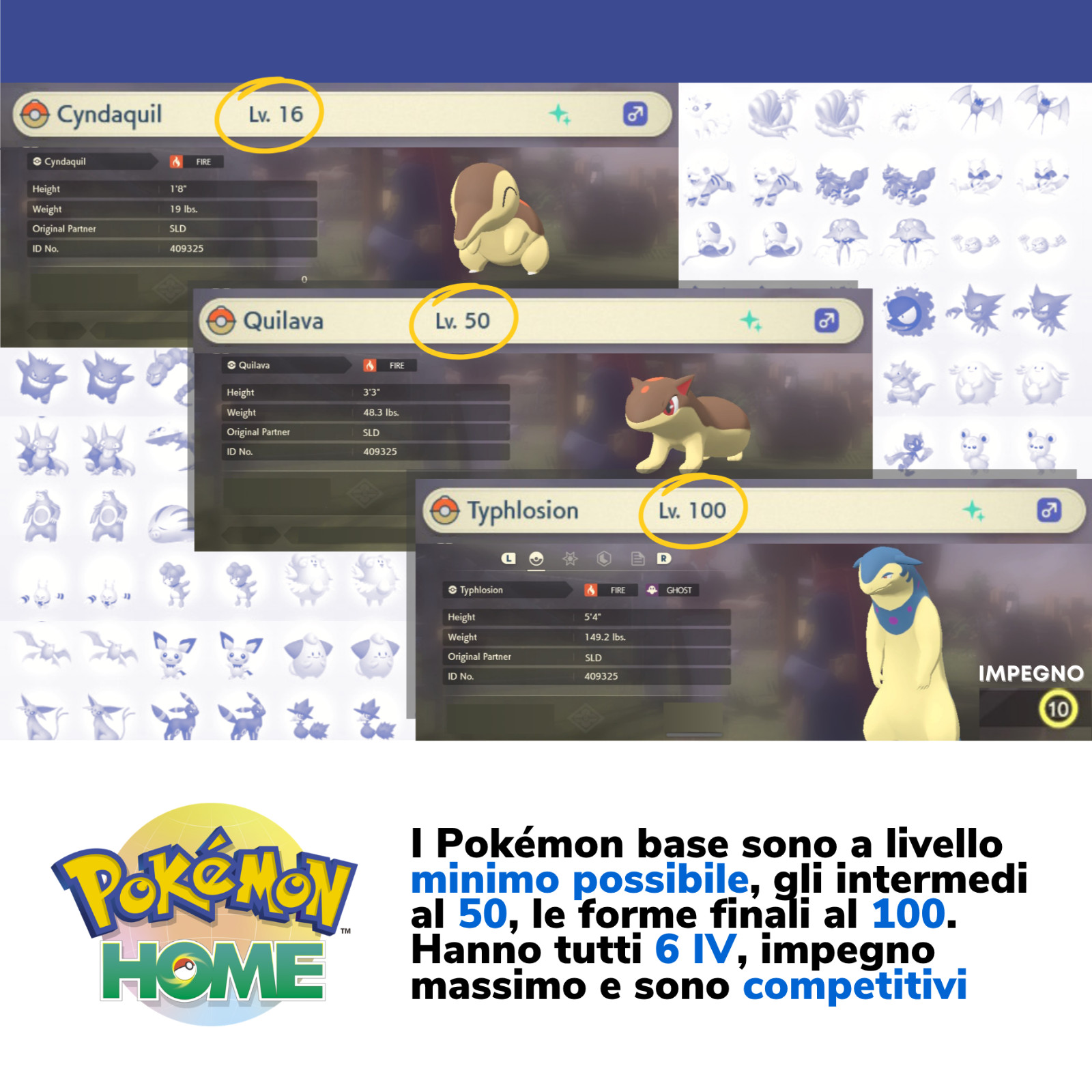 Pokemon Legends Arceus Pokedex Complete Alpha Pokemon Shiny Living Dex Home 6IV