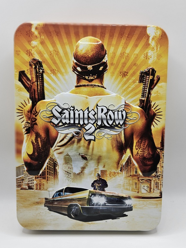 Saints Row 2 Collectors Edition PS3 Playstation Steelbook USB Money Clip NO GAME