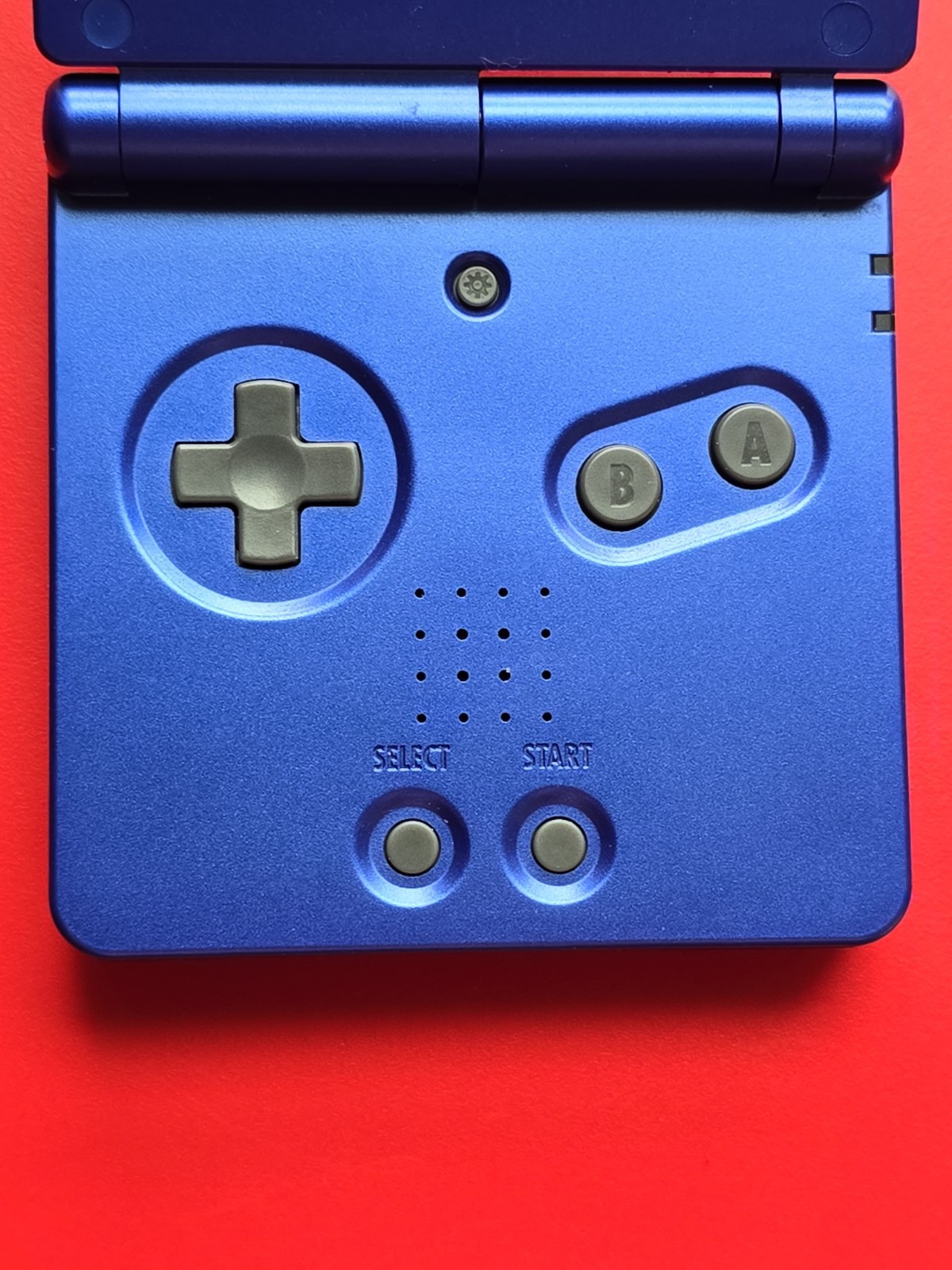 Game Boy Advance SP Handheld System Cobalt Blue AGS 001 No Charger OEM Works
