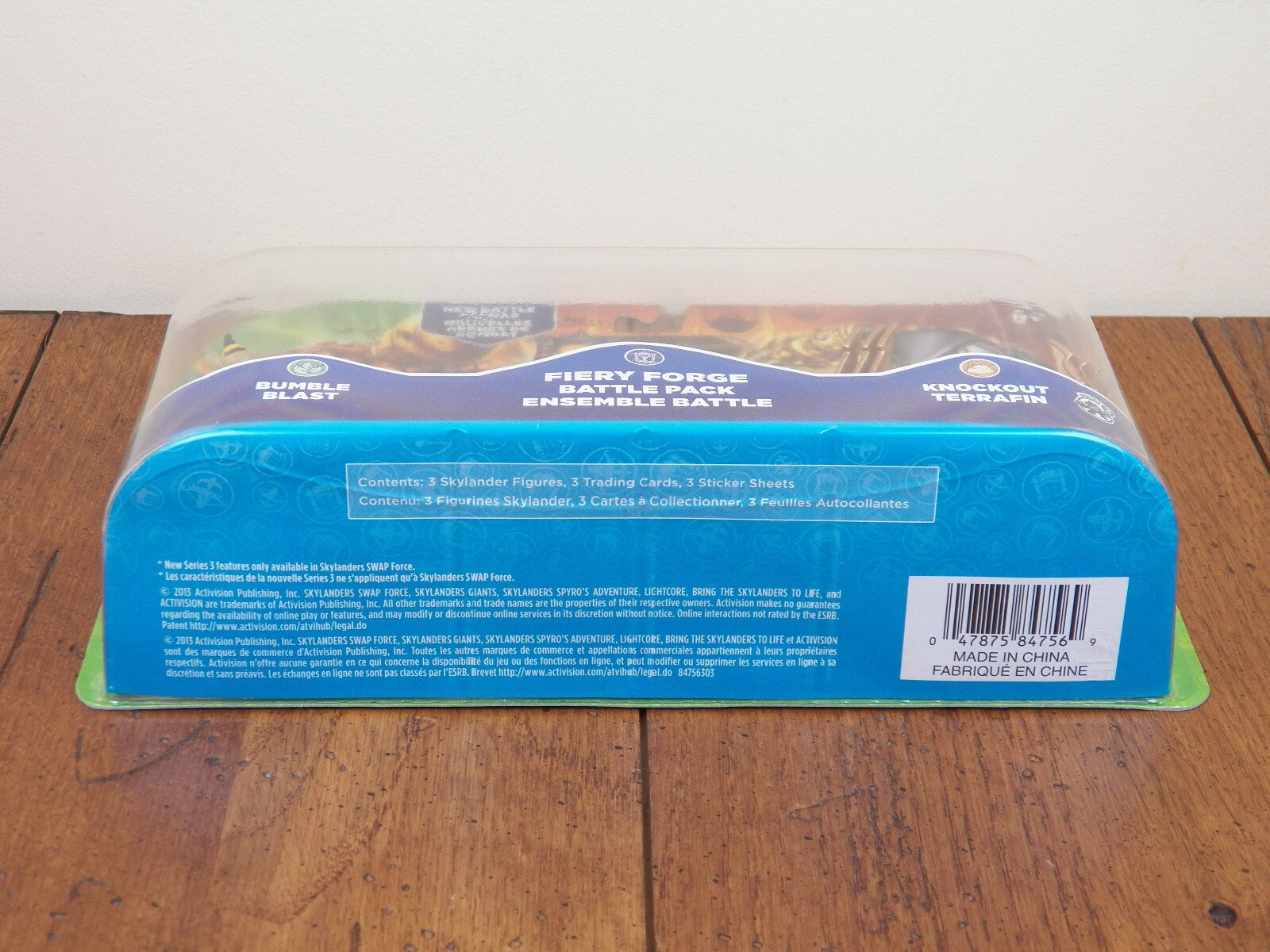 Skylanders Fiery Forge Battle Pack Bumble Blast Knockout Terrafin -Swap- **NEW**