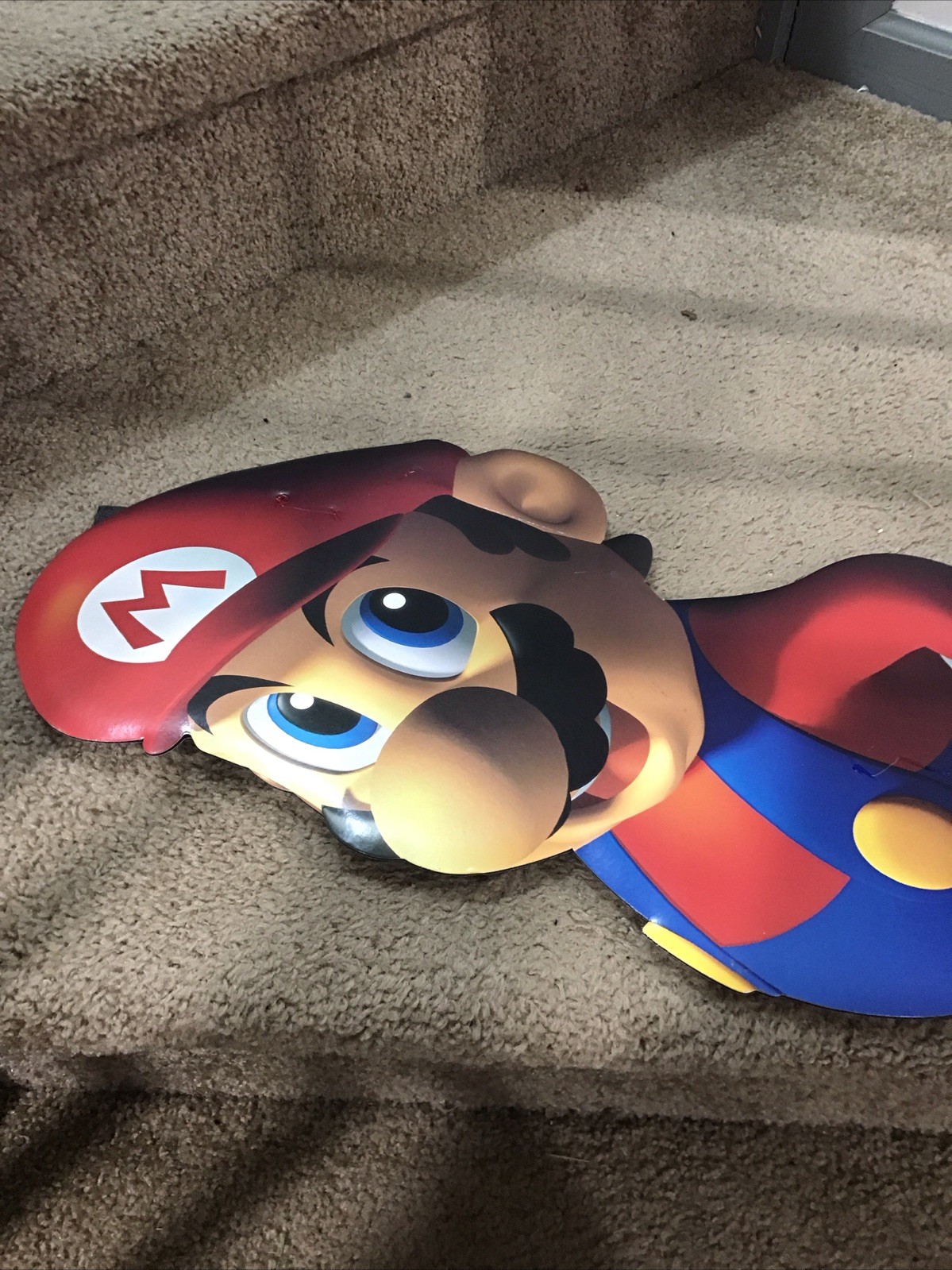 Nintendo 64 Super Mario N64 N64M30CS Cut Out Standee Store Display Launch Promo