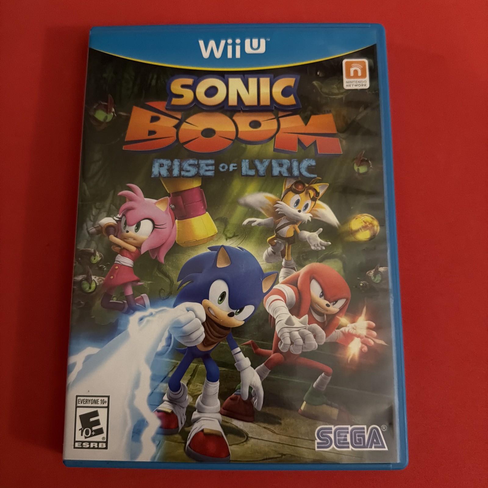 Sonic Boom: Rise of Lyric (Nintendo Wii U, 2014) CIB W/Manual- Tested