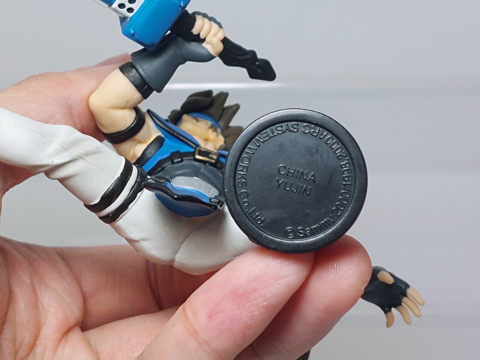 SR Guilty Gear X Collection 1.5 ver Sol Badguy Figure Yujin 2001 T04 3.2in