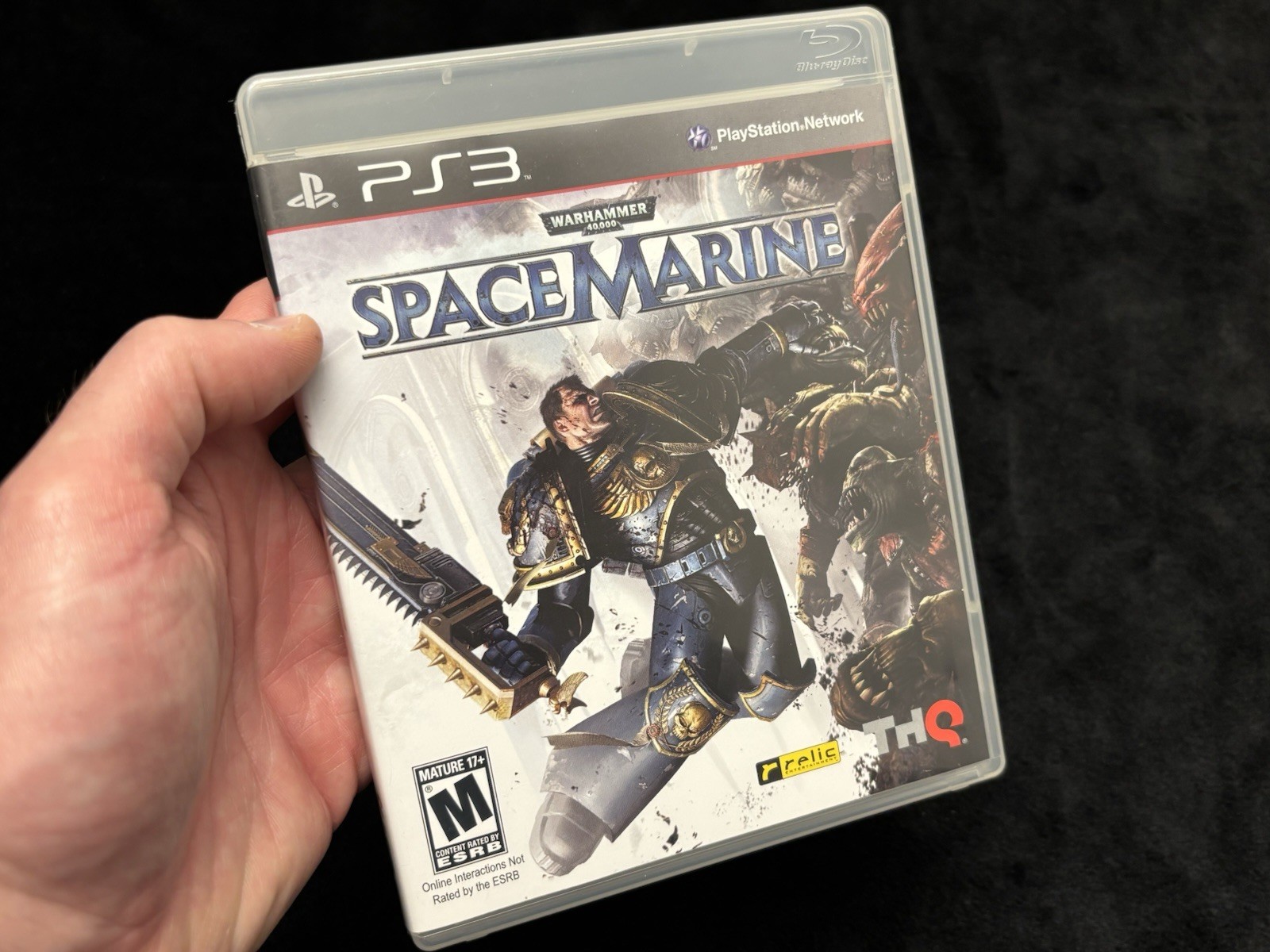 CIB Tested Working Playstation 3 PS3 Video Game Warhammer 40,000 Space Marine