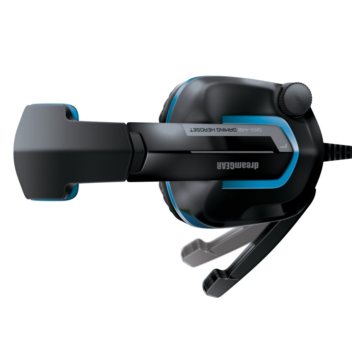 dreamGEAR GRX-440 Gaming Headphones Blue Black with Mic Wired